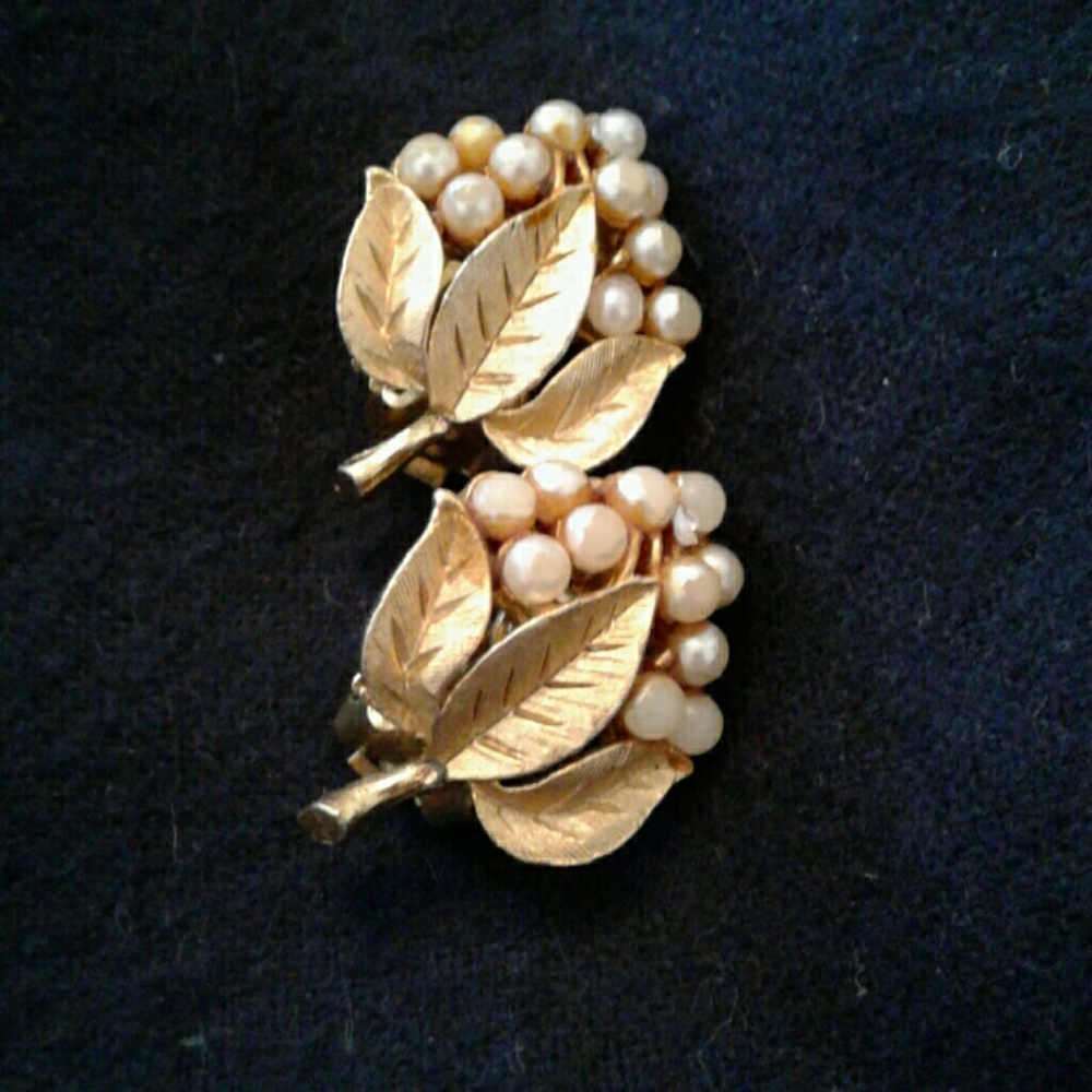 Vintage Clip On Earrings